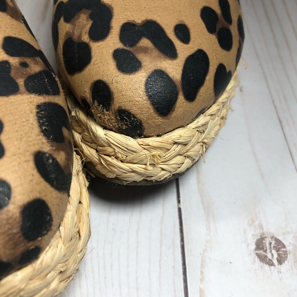 Nomad Brand - Leopard Print Espadrilles - Size 8 - Picture 10 of 15